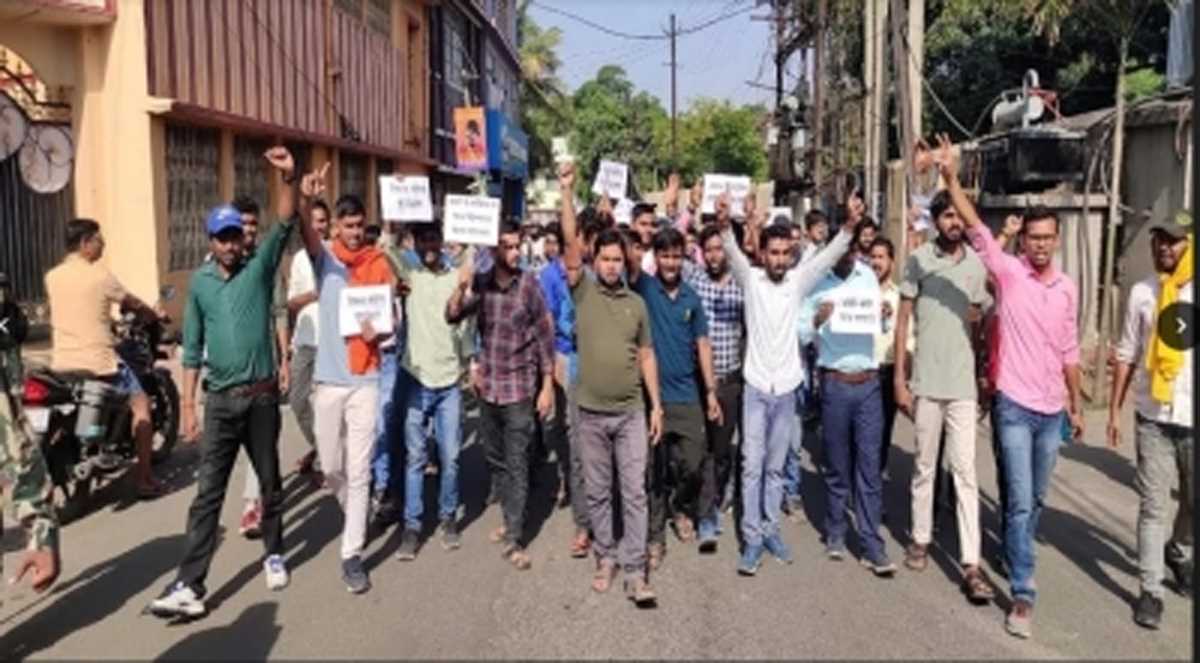 झारखंड सरकार की नियोजन नीति के खिलाफ छात्र संगठनों का बंद रहा असरदार